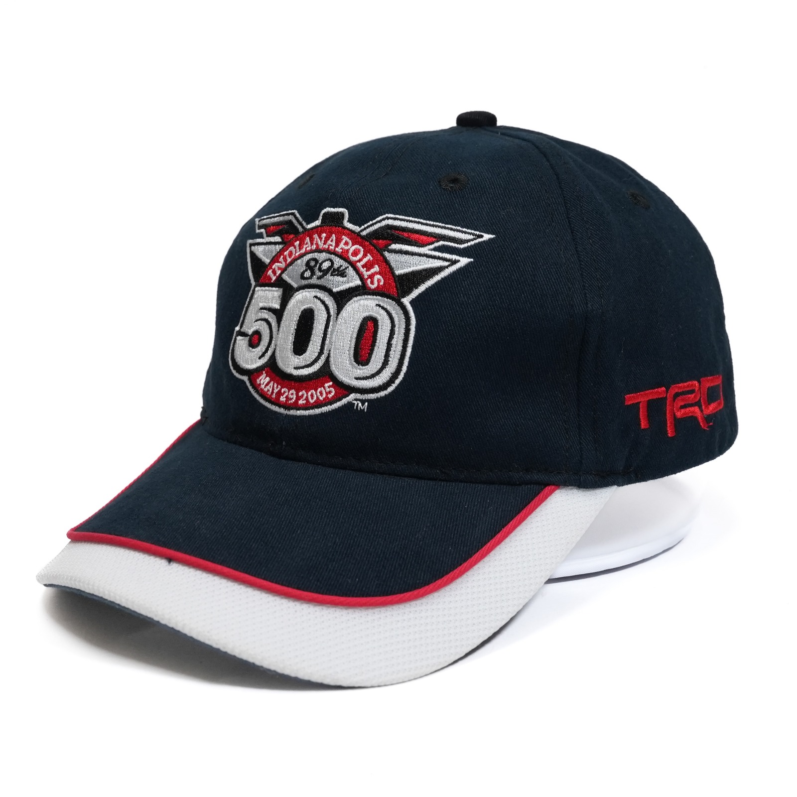 Toyota Trd Indy 500 2005 Hat Mens Osfm Navy Racing Indianapolis Cap